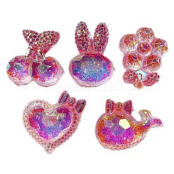 Two Tone Resin Cabochones&nbsp;PW-WG5FDB9-01