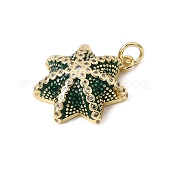 Brass Micro Pave Clear Cubic Zirconia Pendants&nbsp;CU-CBA7D12-04G