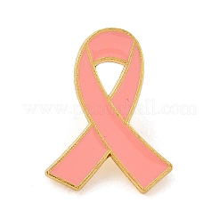 Breast Cancer Awareness Pink Ribbon Enamel Pin&nbsp;JEWB-C014-01G