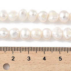 Natural Cultured Freshwater Pearl Beads Strands&nbsp;PEAR-A006-08F