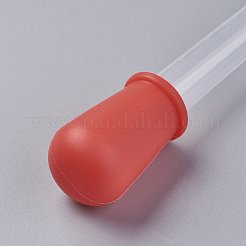 プラスチックドロッパー  目盛付きピペットを移す  レッド  122x12~23mm  容量：5ミリリットル&nbsp;TOOL-WH0079-05E