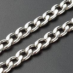 Tarnish Resistant 304 Stainless Steel Curb Chain Necklaces&nbsp;NJEW-JN03555