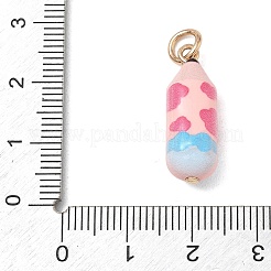Alloy Enamel Pendants&nbsp;AL-CBA97EB-01