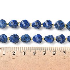 Dyed Natural Sesame Jasper/Kiwi Jasper Imitation Lapis Lazuli Beads Strands&nbsp;G-U023-A19-01