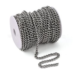 Tarnish Resistant 304 Stainless Steel Curb Chains&nbsp;STAS-O076-18