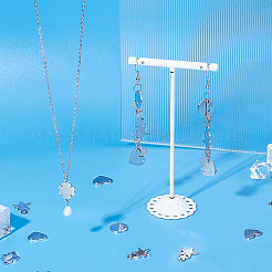 40Pcs 5 Style 201 Stainless Steel Charms&nbsp;STAS-DC0006-79