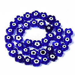 Handmade Lampwork Beads Strands&nbsp;X-LAMP-N023-002B-02