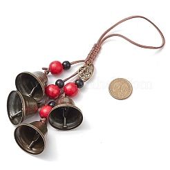 Iron Bell Pendant Decoration&nbsp;HJEW-JM02472