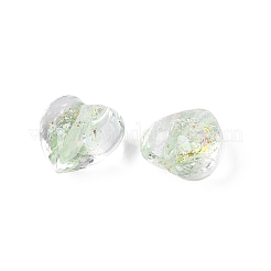 Handmade Foil Glass Beads&nbsp;FOIL-N029-09G