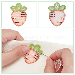 Strawberry/Carrot/Star Embroidery Cloth Sew on Appliques&nbsp;PATC-WH0008-135