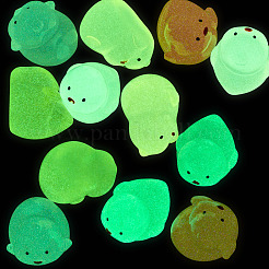 12Pcs 6 Styles Luminous Resin Chick Diaplay Decoration&nbsp;RESI-TAD0001-04