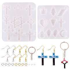 DIY Dangle Earings Making Kits&nbsp;DIY-TA0012-35