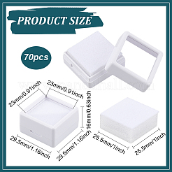 Plastic Loose Diamond Storage Boxes&nbsp;CON-WH0089-72A