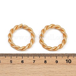 アルミクイックリンクコネクター  ツイストラウンドリング  オレンジ  24~24.5x3.5~4mm  内径：17~17.5mm&nbsp;ALUM-H002-01-13