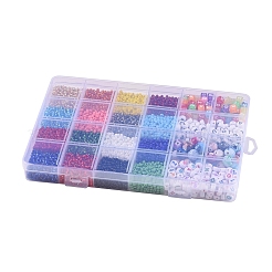 DIY Letter Bracelet Keychain Making Kit&nbsp;DIY-YW0006-01