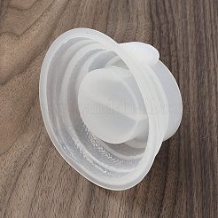 ヘビ DIY シリコン キャンドルスティック 型  レジン型  UVレジン用  エポキシ樹脂工芸品作り  ホワイト  100x44.5mm  内径：56x53mm&nbsp;SIMO-G010-03