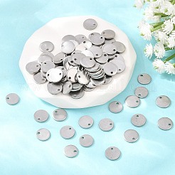 Tarnish Resistant 201 Stainless Steel Stamping Blank Tag Pendants&nbsp;STAS-Q025-1