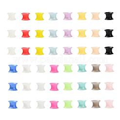 32Pcs 16 Colors Silicone Glitter Thin Ear Gauges Flesh Tunnels Plugs&nbsp;FIND-YW0001-19B