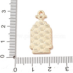 合金エナメルチャーム  ライトゴールド  列車のチャーム  28x13x1.5mm  穴：1.8mm&nbsp;AL-CBA78C9-01A-02