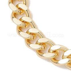 Brass Cuban Link Chain Bracelets&nbsp;BJEW-JB13349
