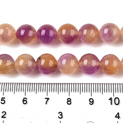 Dyed Natural White Jade Beads Strands&nbsp;G-T138-10mm-210-28