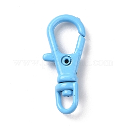 Spray Painted Alloy Swivel Clasps&nbsp;PALLOY-K257-16