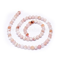 Natural Cherry Blossom Agate Beads Strands&nbsp;G-I249-B01-01