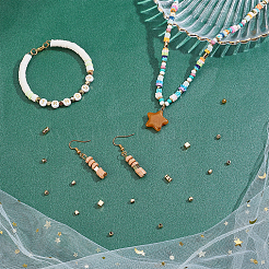 140Pcs 7 Style Brass Spacer Beads&nbsp;KK-PH0001-09