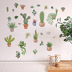 16 Sheets 8 Styles Waterproof PVC Wall Stickers&nbsp;DIY-WH0345-017
