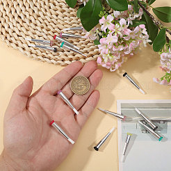7Pcs 7 Colors Nylon Blunt Tip Dispensing Needle Brush&nbsp;FIND-CA0011-48