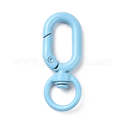 Spray Painted Alloy Swivel Clasps&nbsp;PALLOY-K257-09