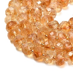 Heated Natural Citrine Beads Strands&nbsp;G-L634-E02-01