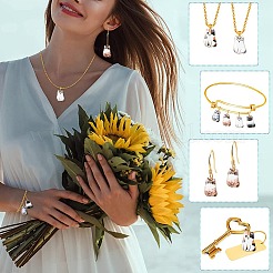 30Pcs 5 Styles Alloy Enamel Pendants&nbsp;ENAM-CJ0004-47
