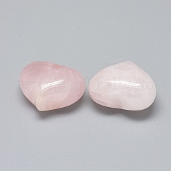 Natural Rose Quartz Heart Palm Stone&nbsp;G-F637-11K