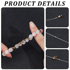 6000Pcs Brass Crimp Beads&nbsp;KK-PA0001-14G
