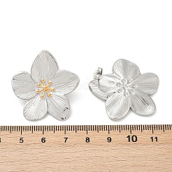 304 Stainless Steel Stud Earrings&nbsp;EJEW-S265-06GP-B