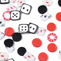 Handmade Polymer Clay Cabochons&nbsp;X-CLAY-N006-90