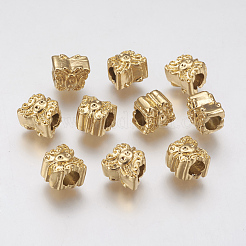 Ion Plating(IP) 304 Stainless Steel European Beads&nbsp;STAS-J022-062G