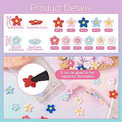 DIY Flower Cabochons Jewelry Making Finding Kit&nbsp;FIND-TA0002-45