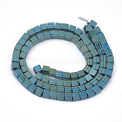 Electroplate Non-magnetic Synthetic Hematite Beads Strands&nbsp;G-S352-10