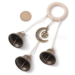 Iron Bell Pendant Decoration&nbsp;HJEW-JM02484