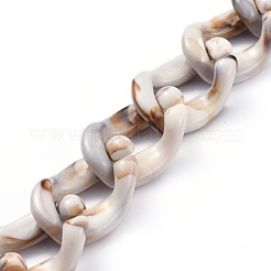 Acrylic Curb Chain Purse Bag Handle&nbsp;AJEW-BA00004-02