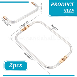Arch Aluminum Tube Purse Frames&nbsp;FIND-WH0290-56C-P