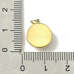 Ion Plating(IP) Real 14K Gold Plated 304 Stainless Steel with Glass Pendant&nbsp;FIND-Z028-32G