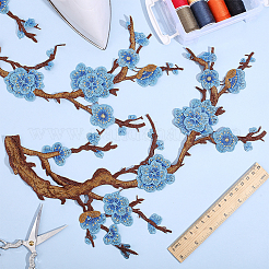 Polyester Clothing Patches&nbsp;PATC-WH0021-035A