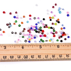 8/0 Round Glass Seed Beads&nbsp;SEED-JP0007-23-3mm