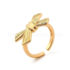 Brass Adjustable Cuff Open Rings for Women&nbsp;RJEW-Z097-03G-02