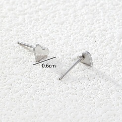 Non-Tarnish 201 Stainless Steel Stud Earrings&nbsp;XO5531-1