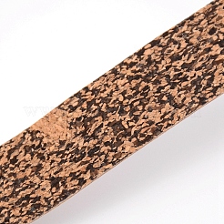 コルクテープ  樹皮粒付き  フラット  ココナッツブラウン  2.2cm  1 m /ロール&nbsp;DIY-WH0215-90D