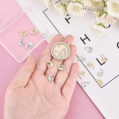 16Pcs 2 Colors Valentine's Day 304 Stainless Steel Charms&nbsp;STAS-UN0030-74